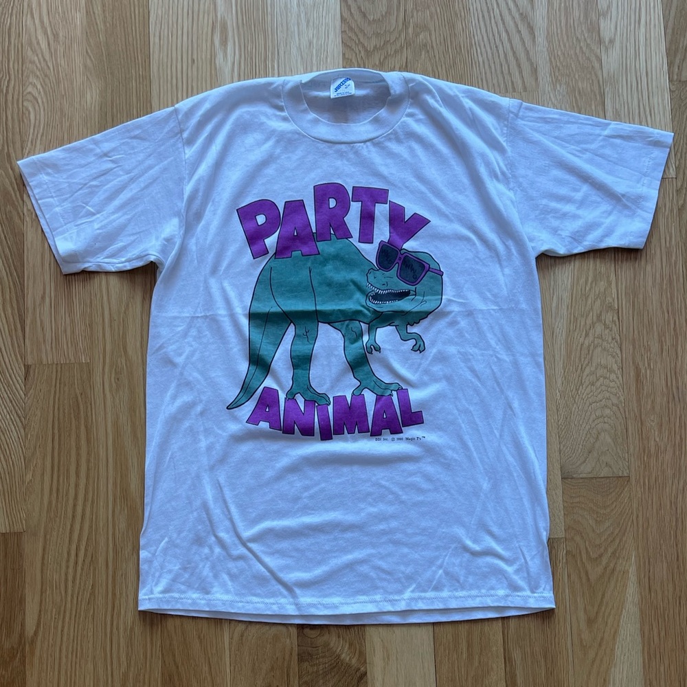 Party Animal Vintage Tee Jerzees 1990